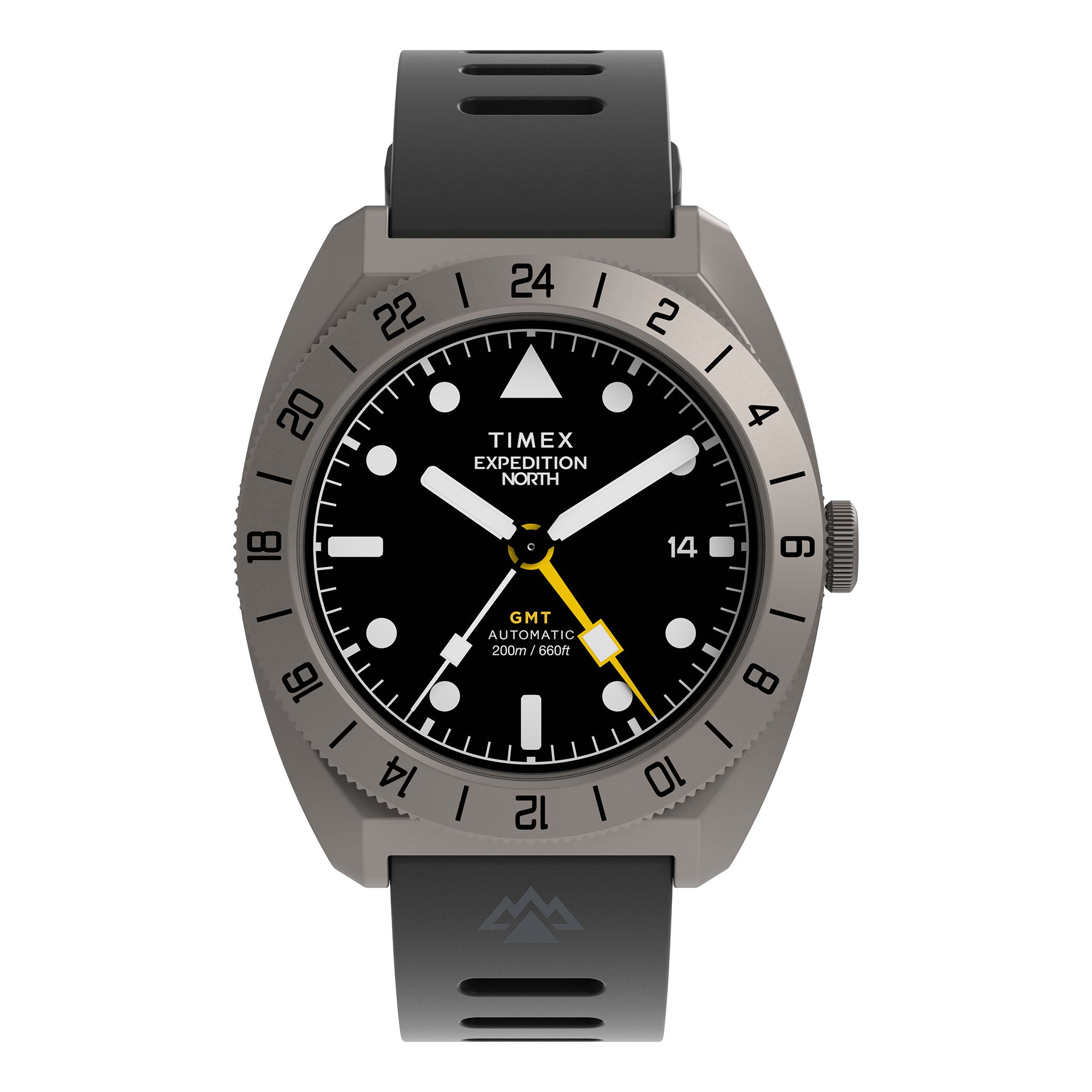Timex Gents Expedition North GMT チタン 自動巻き 腕時計 TW2W53000