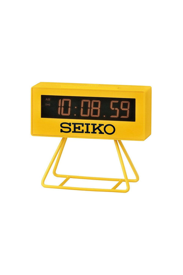 Seiko Sports Timing Alarm Clock - Professional Marathon Timer QHL062Y