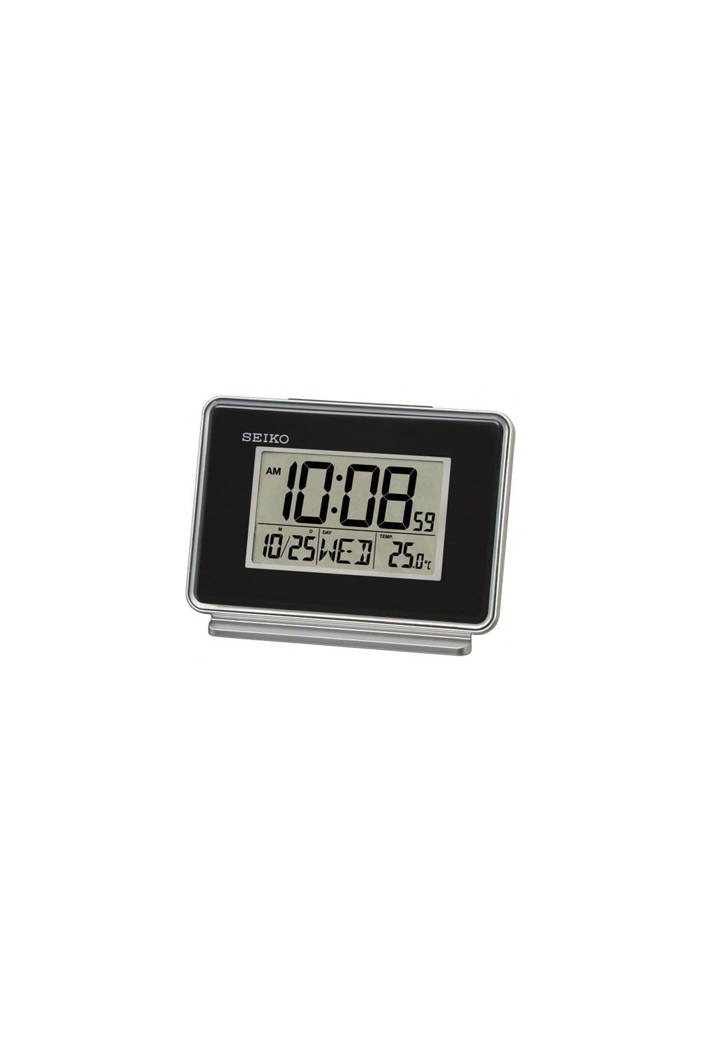 Seiko Digital Alarm 12cm Dual alarm Clock QHL068K