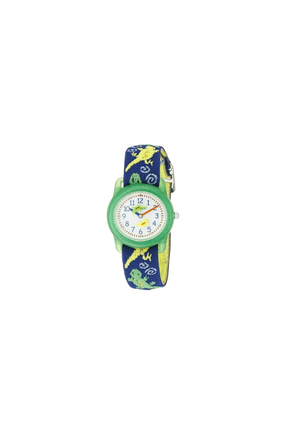 Timex Time Machines 29mm Green Gecko Fabric Kids Watch T72881