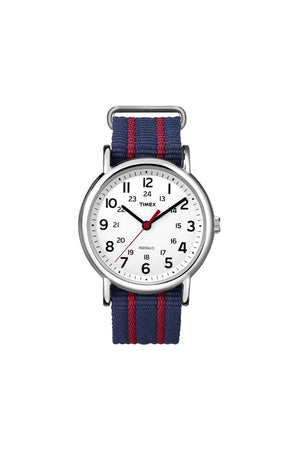 Timex Easy Reader Weekender Indiglo Unisex Watch T2N747
