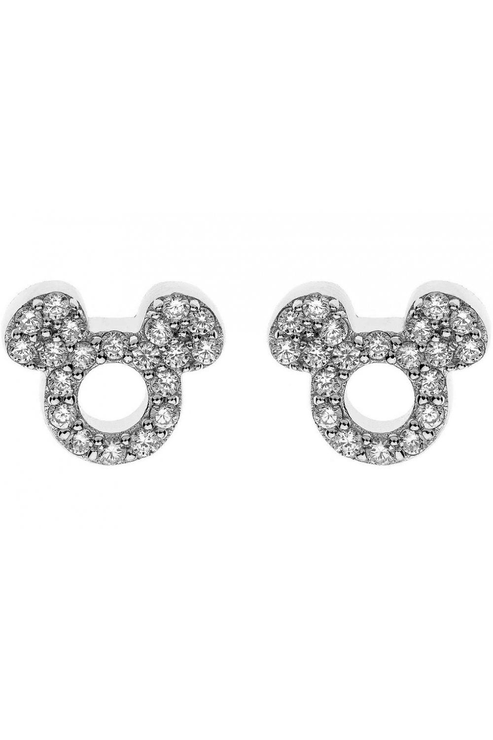 Disney Mickey Mouse 925 Sterling Silver Stud Earrings E903308RZWL