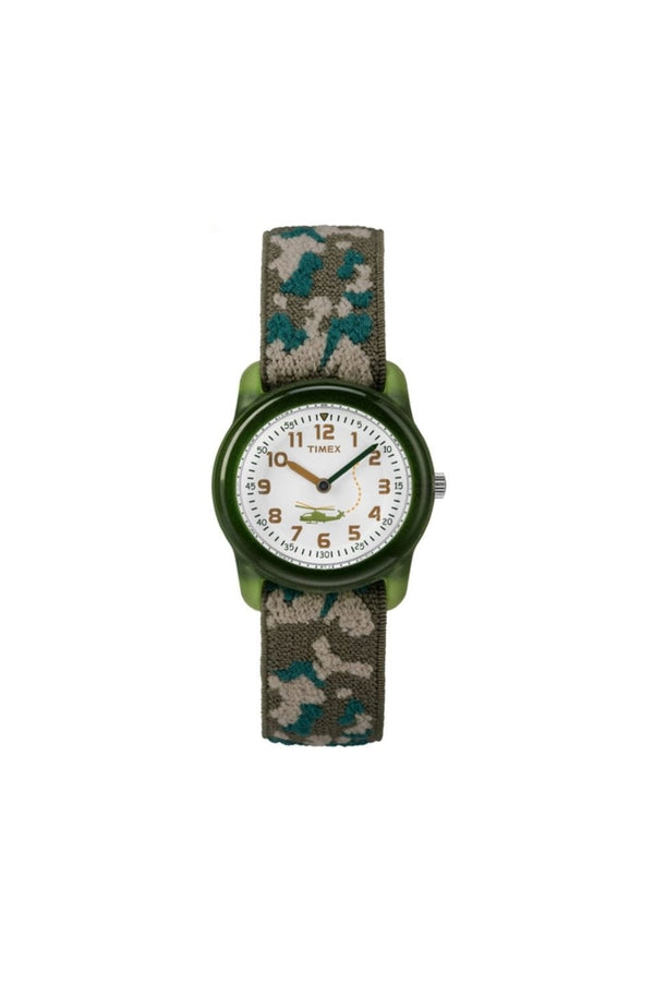 Timex Time Machines 29mm Green Camo Kids Watch T78141