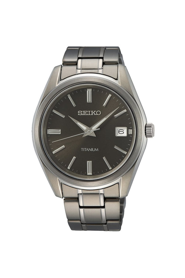 Seiko Gents Classic Titanium Dress Watch SUR375P1