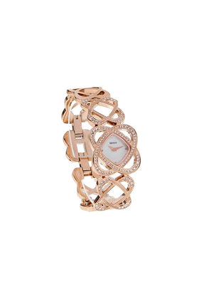 Seksy Ladies Crystal Hearts Stone Set Watch 4229