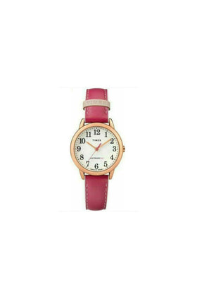Timex Ladies Easy Reader Pop Leather Strap Watch TW2R99700