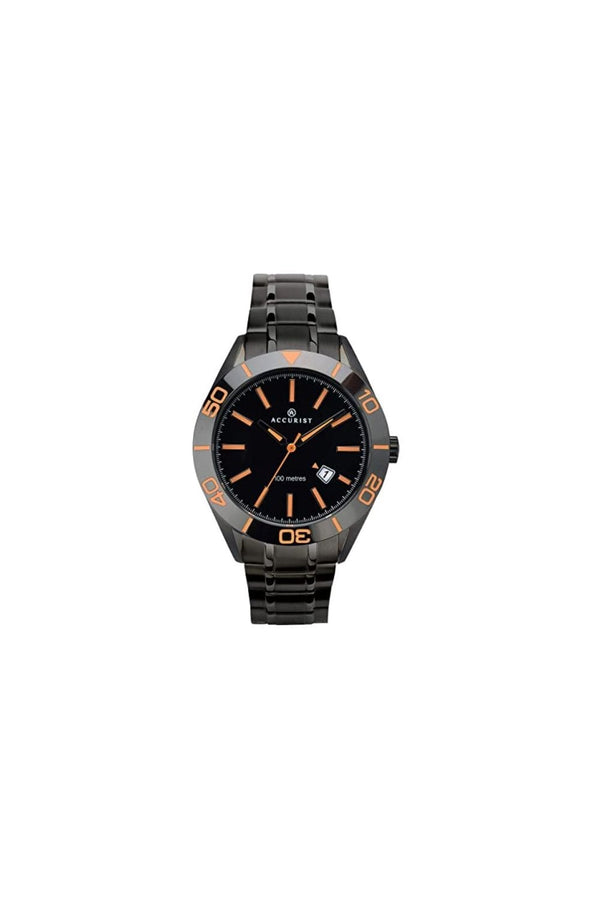 Accurist Gents Sports Ceramic Bezel Bracelet Watch 7224