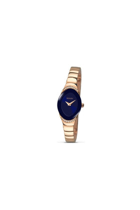 Seksy Ladies PVD Rose Gold Plated Dress Watch 2306