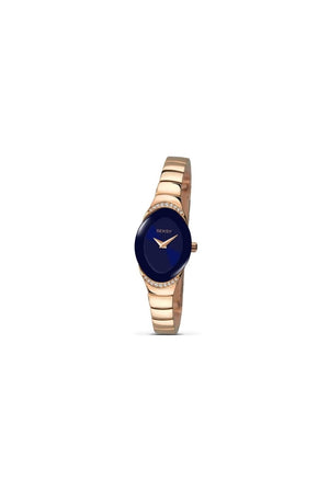 Seksy Ladies PVD Rose Gold Plated Dress Watch 2306