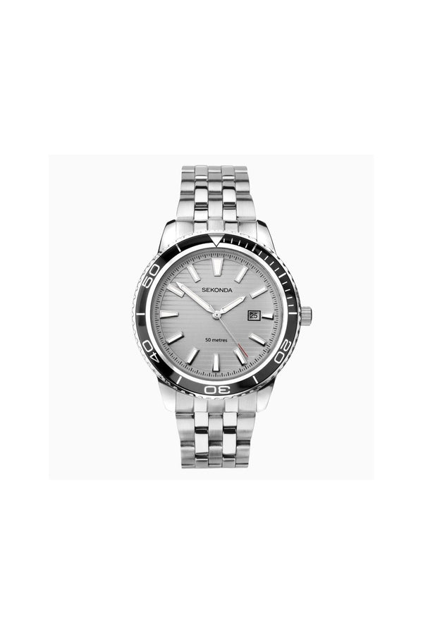 Sekonda Gents Sports Stainless Steel Watch 1791