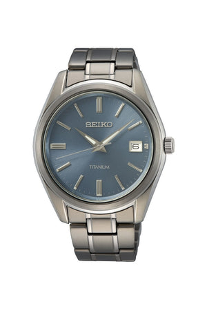 Seiko Gents Classic Titanium Dress Watch SUR371P1