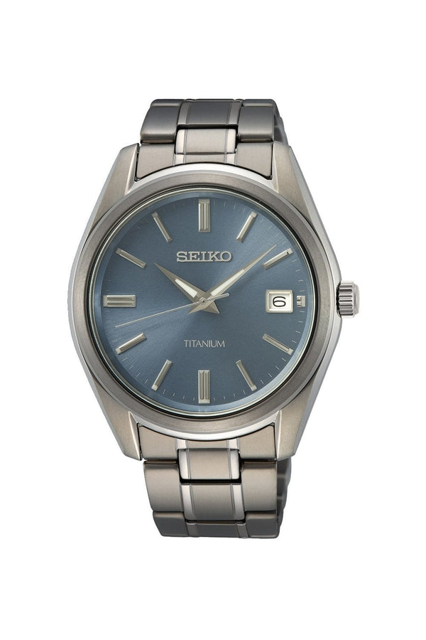 Seiko Gents Classic Titanium Dress Watch SUR371P1