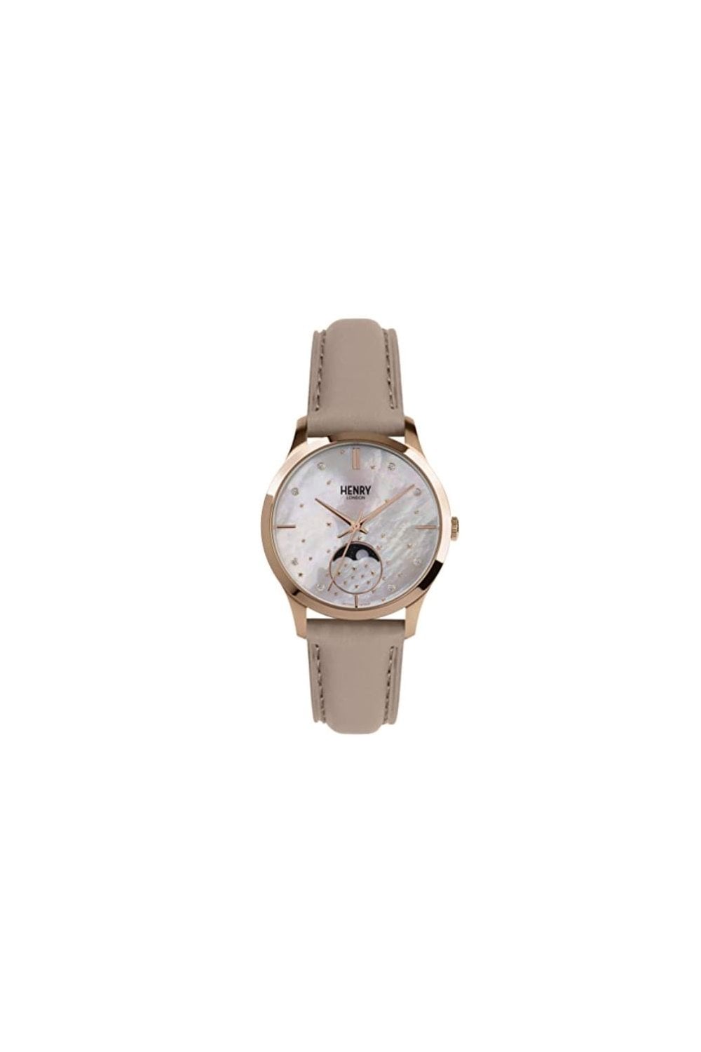 Henry London Moonphase Ladies Watch  HL35-LS-0320