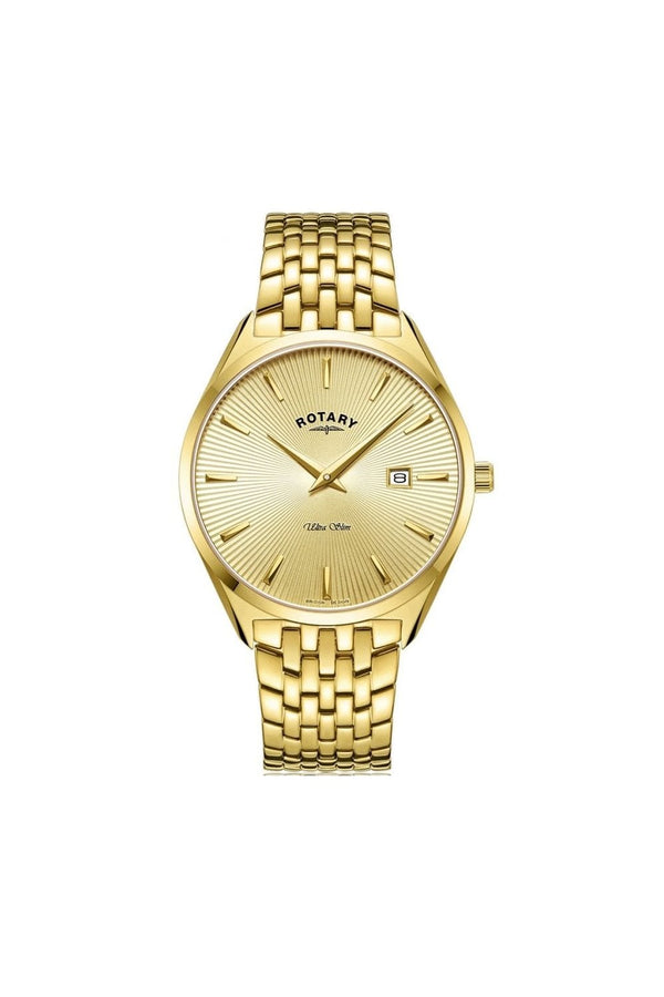 Rotary Gents Ultra Slim Bracelet Watch GB08010/03