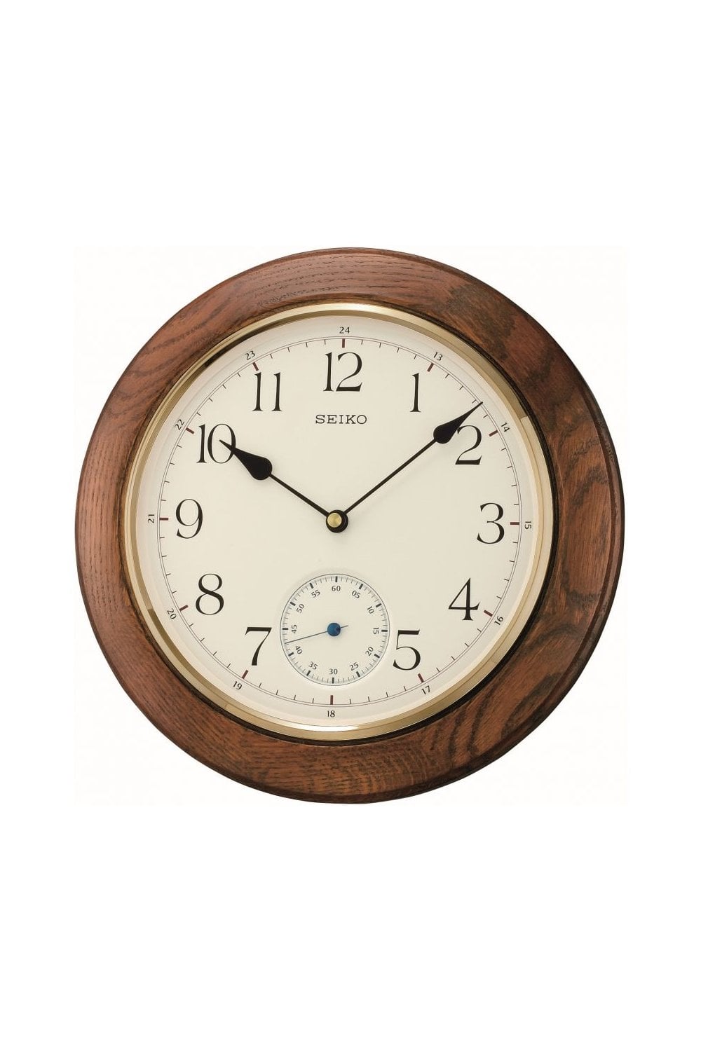 Seiko Station Wall Clock - Analogue Display - Quartz Movement - QXA432B