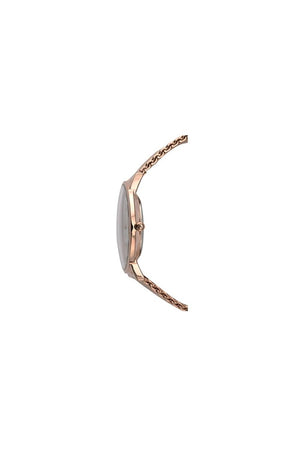 Accurist Gents London PVD Gold Plated Mesh Bracelet Watch 7128