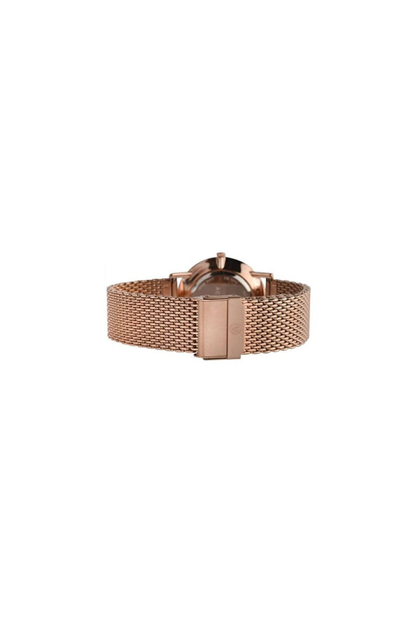 Accurist Gents London PVD Gold Plated Mesh Bracelet Watch 7128