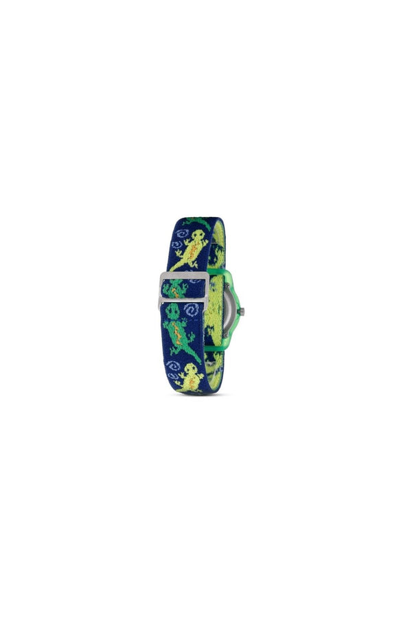 Timex Time Machines 29mm Green Gecko Fabric Kids Watch T72881