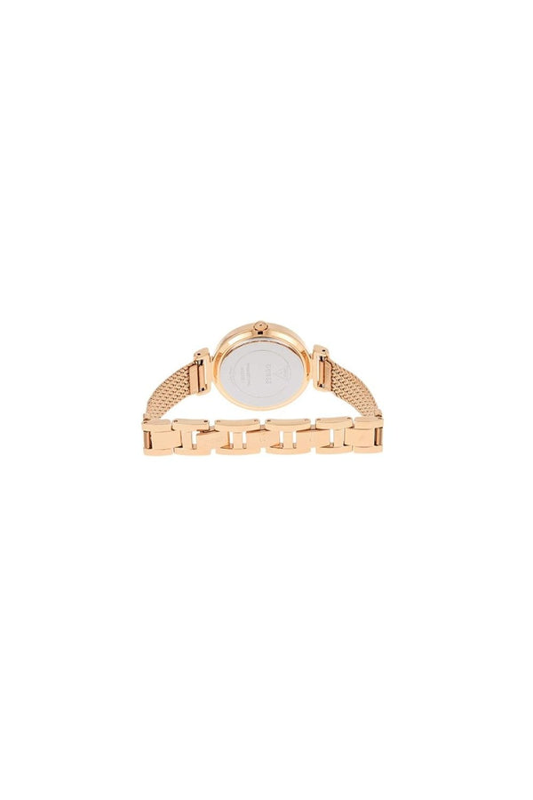 Guess Ladies Monroe PVD Rose Gold Plated Bracelet Watch W1152L3