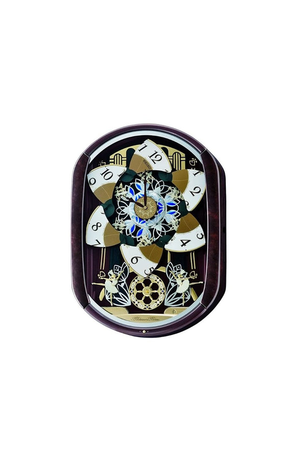 Seiko Melody In Motion Sparkle LED Marionette Wall Clock QXM297B