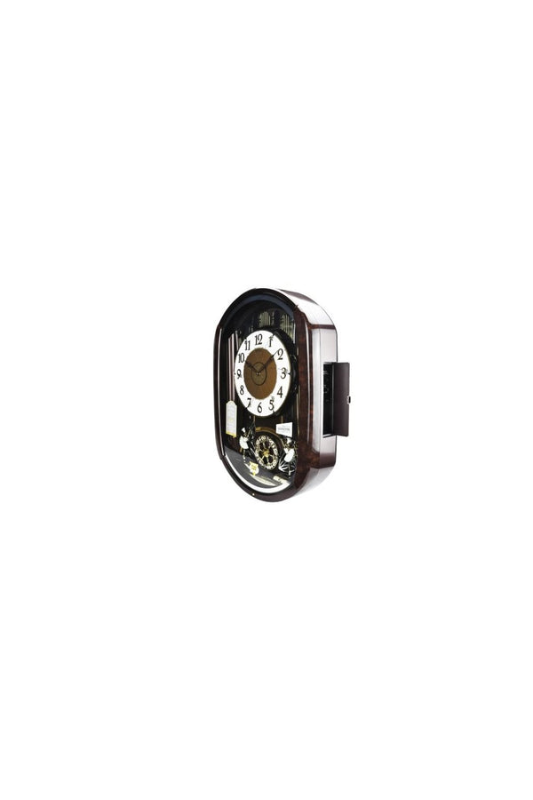 Seiko Melody In Motion Sparkle LED Marionette Wall Clock QXM297B