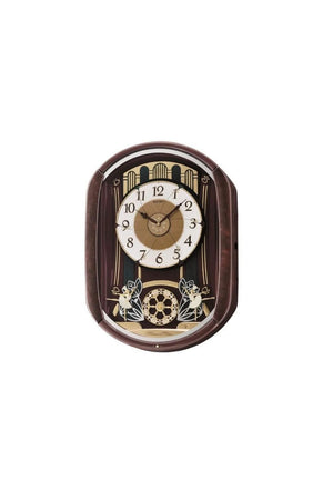 Seiko Melody In Motion Sparkle LED Marionette Wall Clock QXM297B