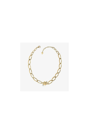 Guess Love Wire Gold Plated Chain Necklace UBN29025