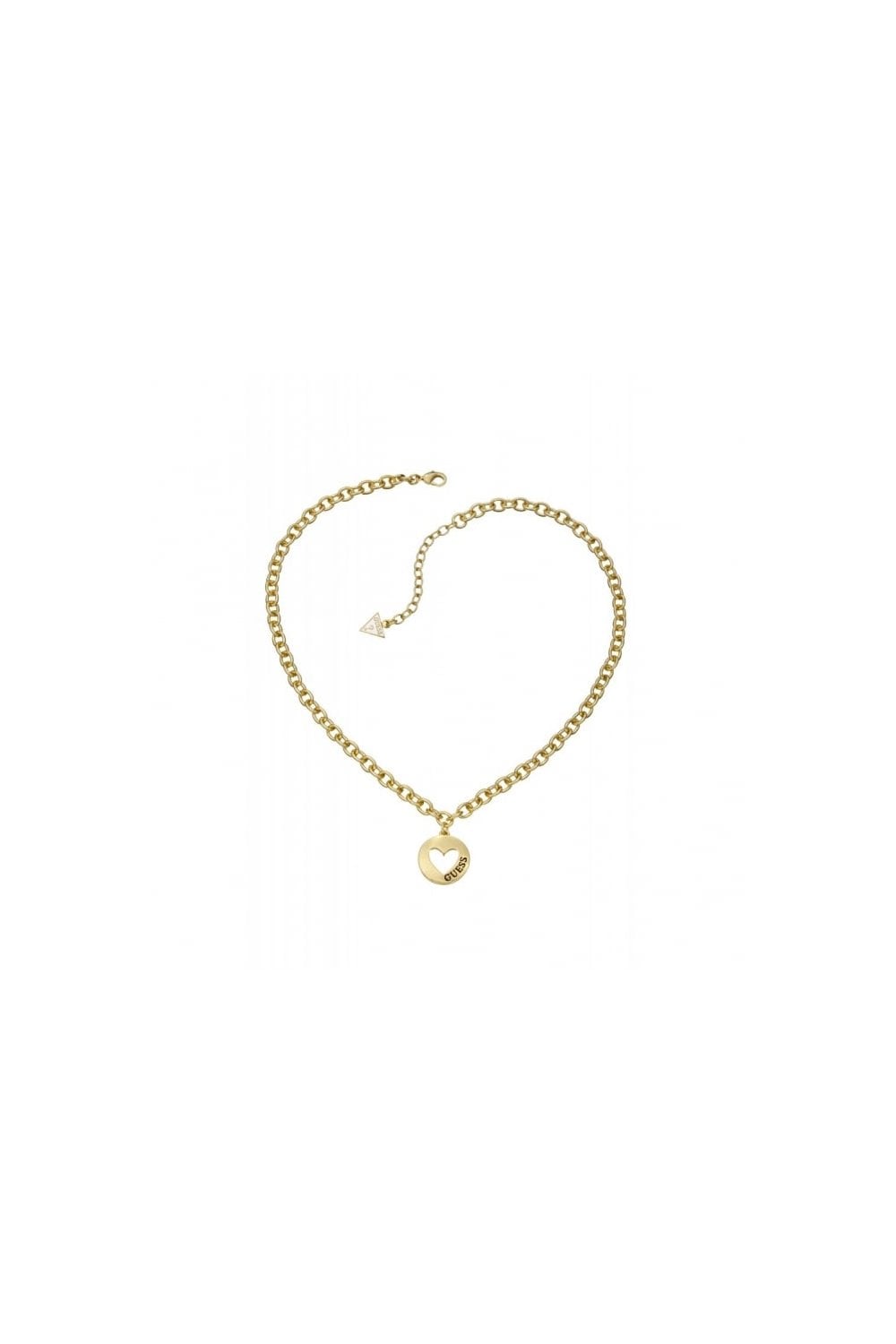 Guess G Girl Gold Plate Necklace UBN51431