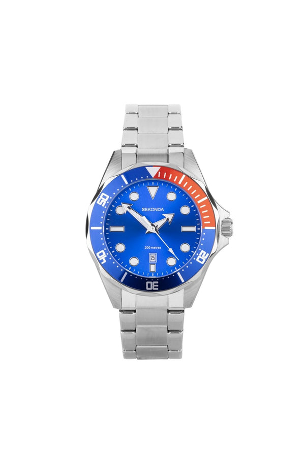 Sekonda Exclusive Gents Divers Style Sports Bracelet Watch 30087