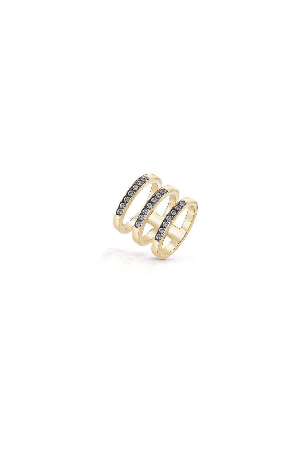 Guess Ladies G Colors Gold Ring UBR84037-54