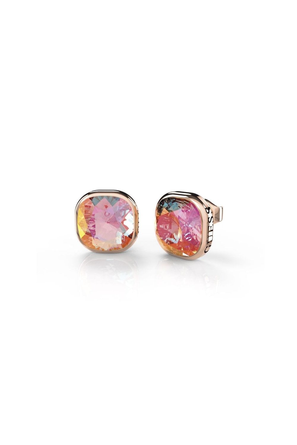 Guess Ladies Astral Stud Earrings UBE01121RGPK