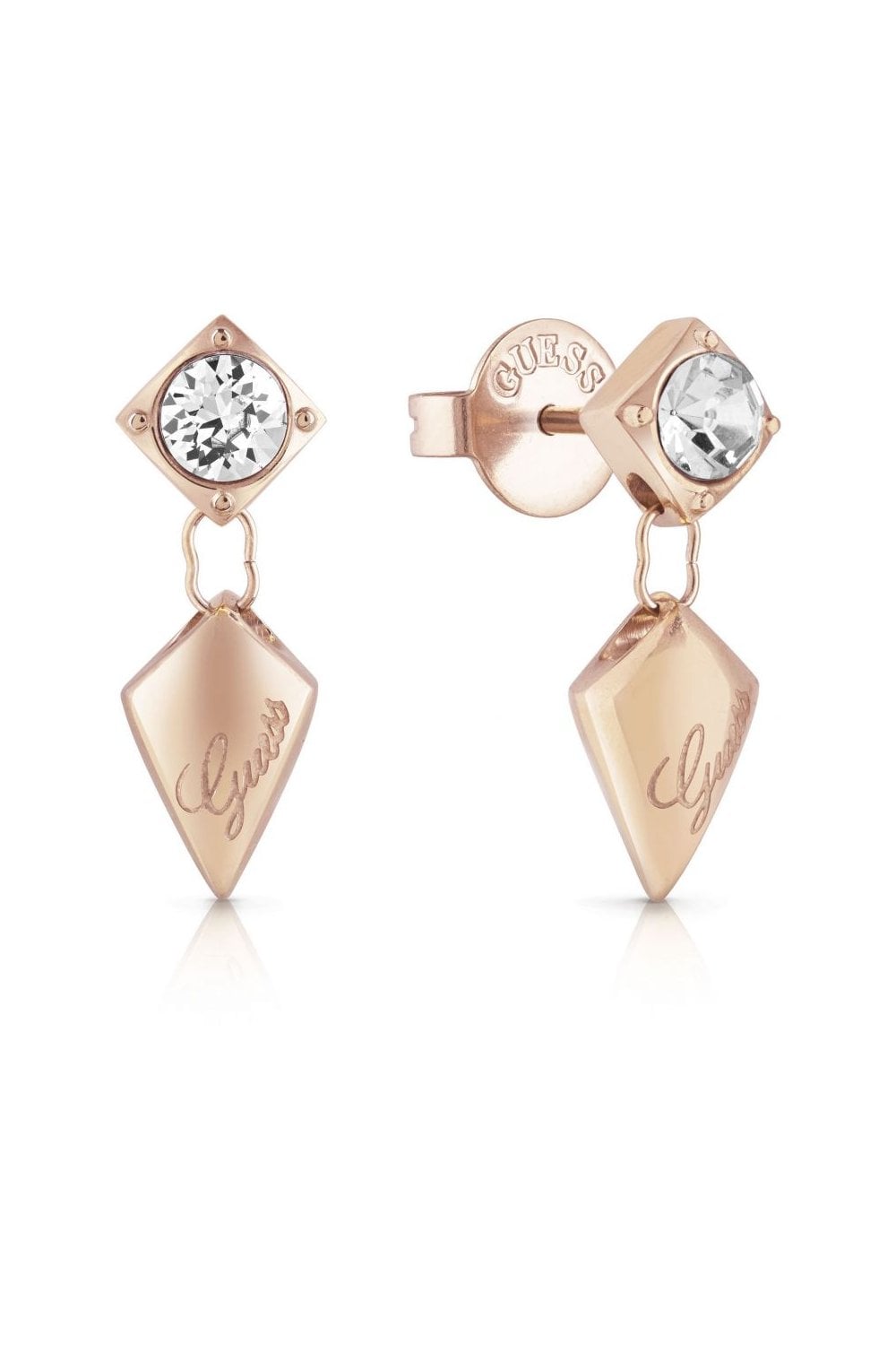Guess Ladies Stud Earrings UBE29099
