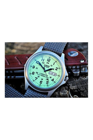 Lorus RJ655AX9 Gents Lumibrite Military Style 37mm Watch