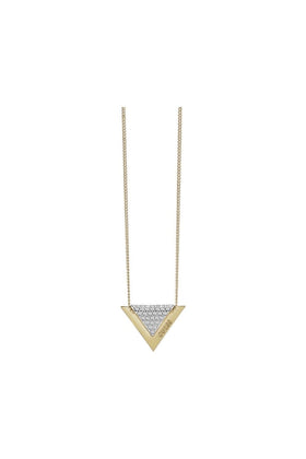 Guess Gold Plated Revers Necklace UBN83068