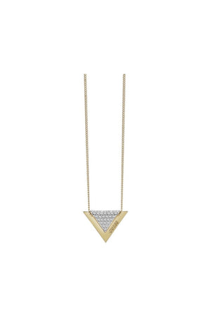 Guess Gold Plated Revers Necklace UBN83068