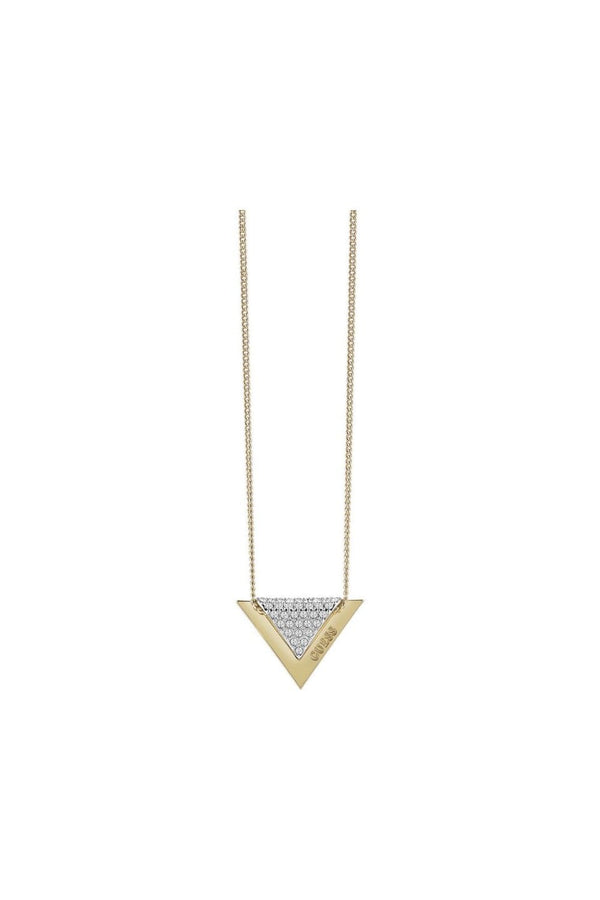 Guess Gold Plated Revers Necklace UBN83068