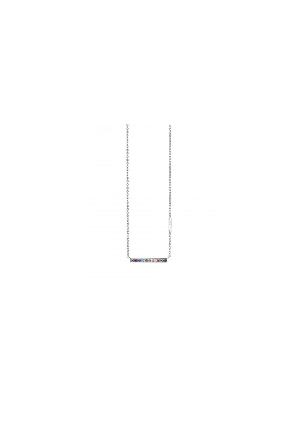 Guess Miami Silver Necklace UBN83050