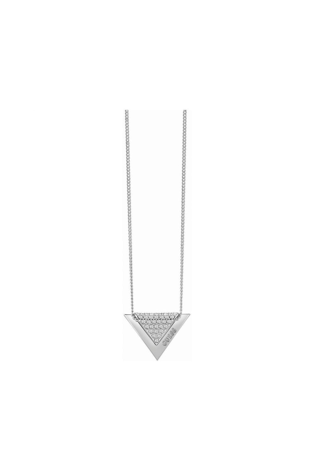 Guess Revers Silver Necklace UBN83067