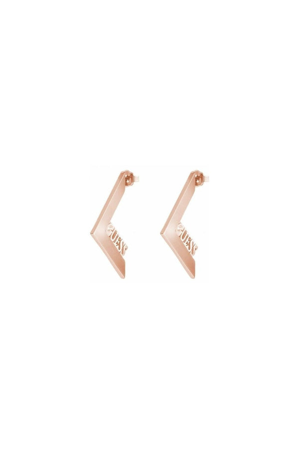 Guess Gold Plated Triometric Earrings UBE82079