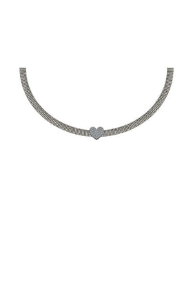 Guess Silver Necklace UBN28009