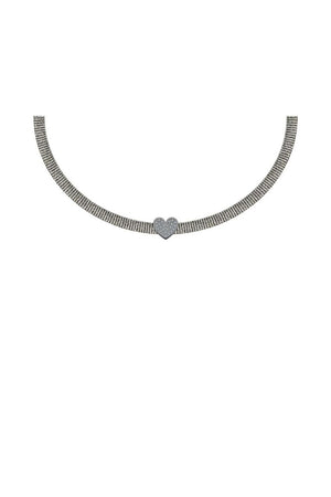 Guess Silver Necklace UBN28009