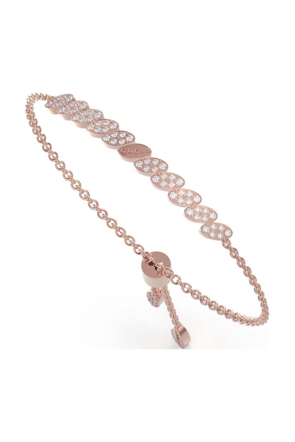 Guess Re-Leaf Crystal Toggle Bracelet UBB01336RGL