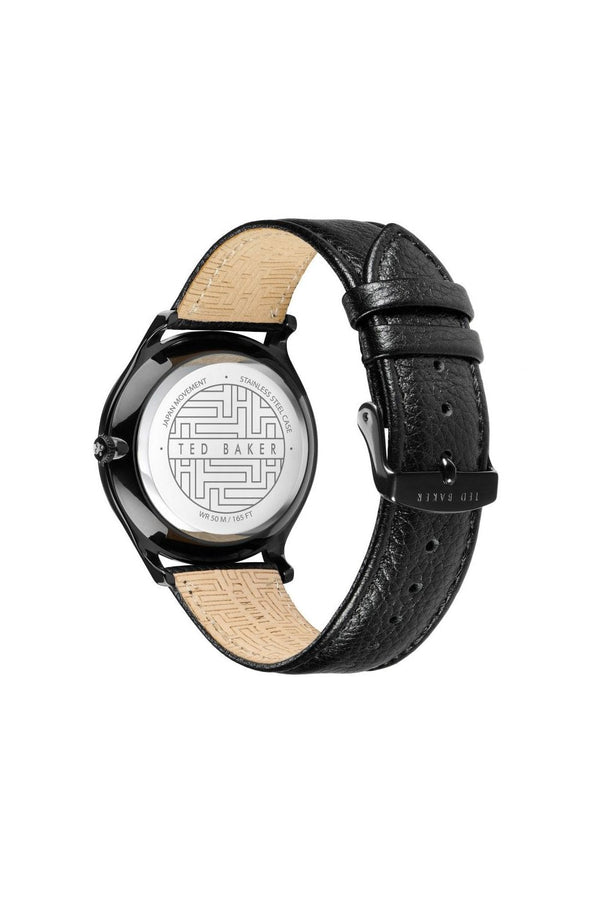 Ted Baker Manhatt Gents Leather Strap Watch BKPMHS115