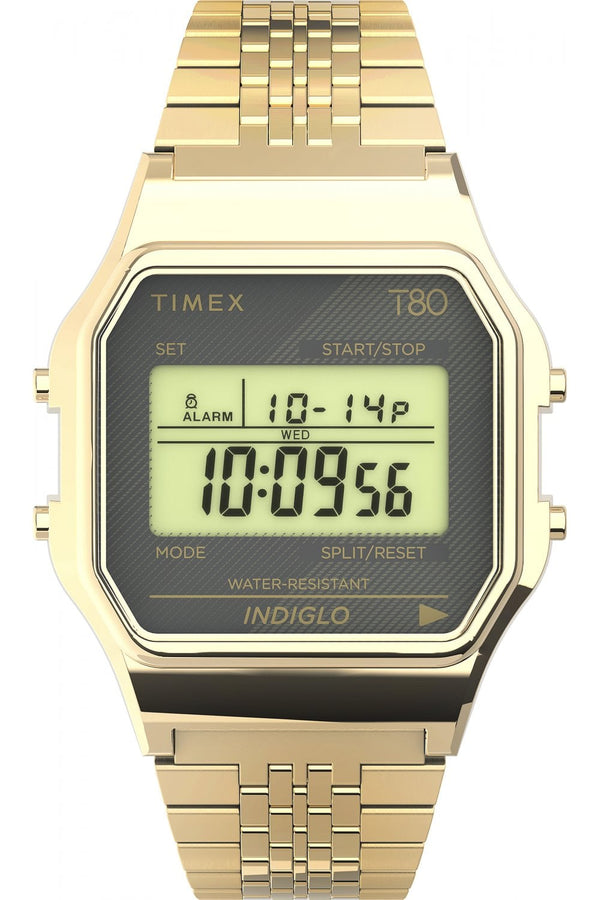 Timex T80 Mens Retro Bracelet Watch TW2U93500