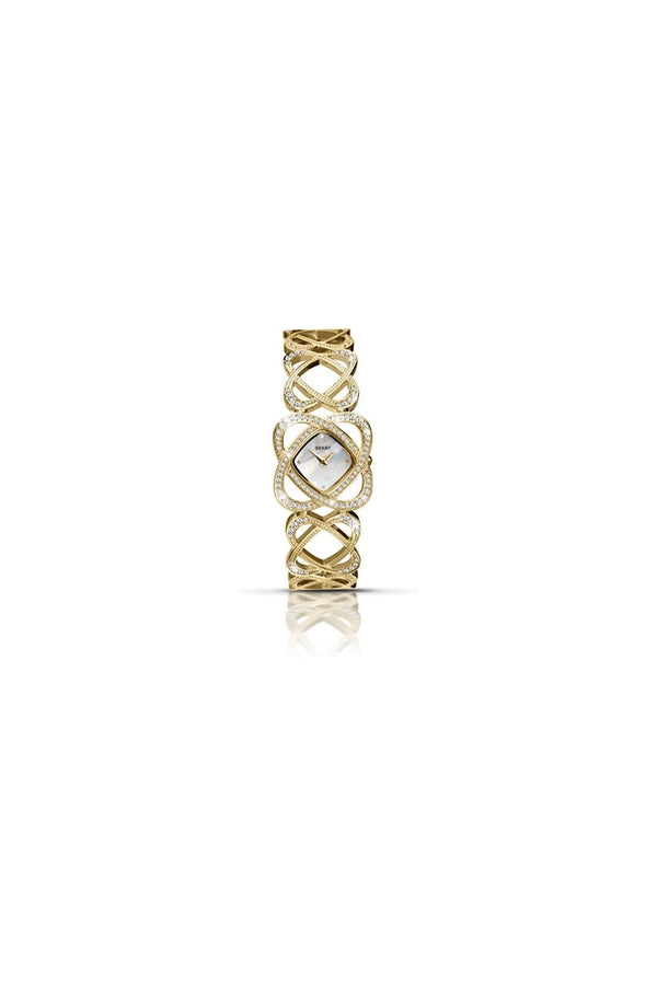 Seksy Ladies Crystal Hearts Stone Set Watch 4228