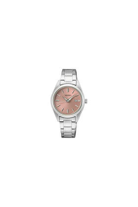 Seiko Ladies Stainless Steel Bracelet 30mm Watch SUR529P1