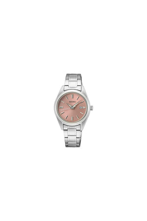 Seiko Ladies Stainless Steel Bracelet 30mm Watch SUR529P1