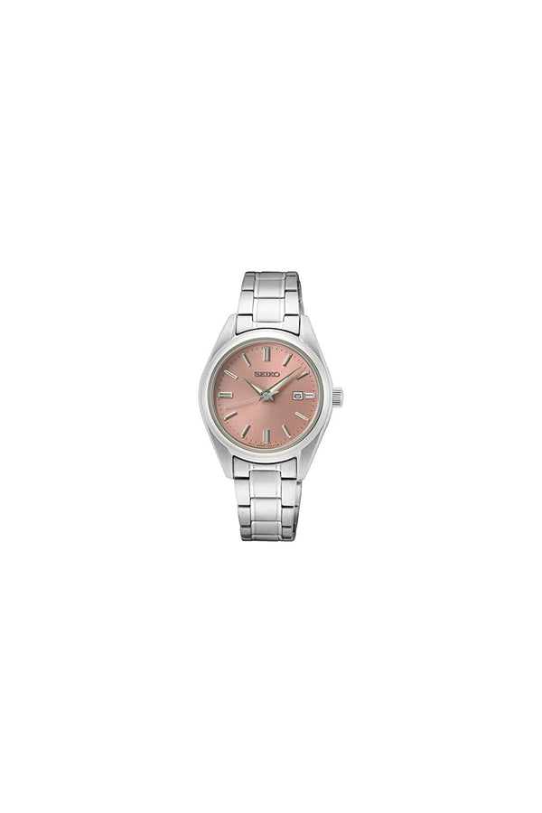 Seiko Ladies Stainless Steel Bracelet 30mm Watch SUR529P1