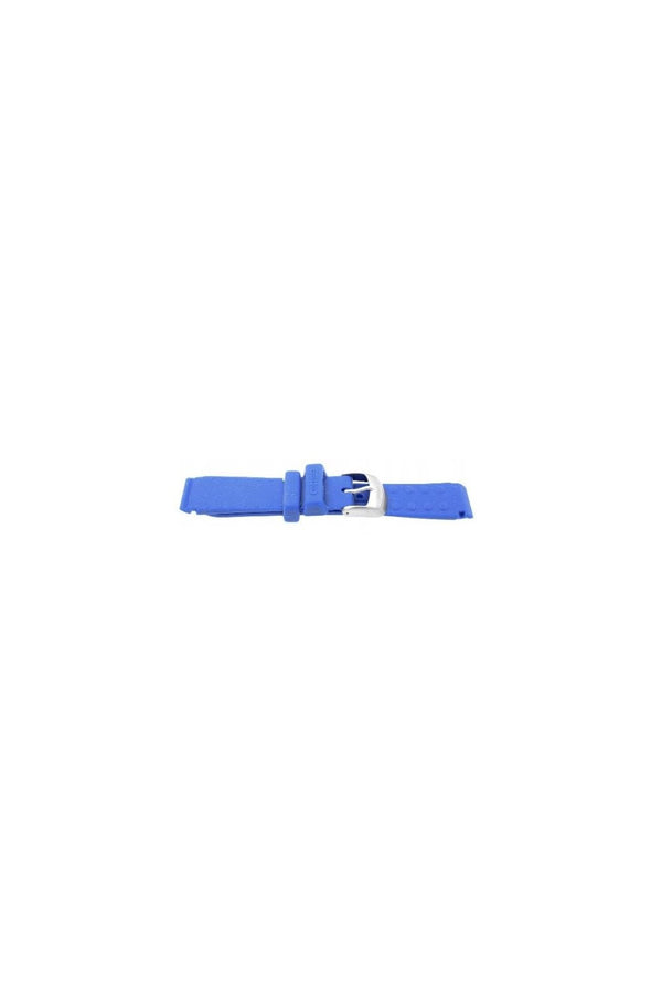 Seiko 4GD4JB 18mm Replacement Blue Rubber Watch Strap