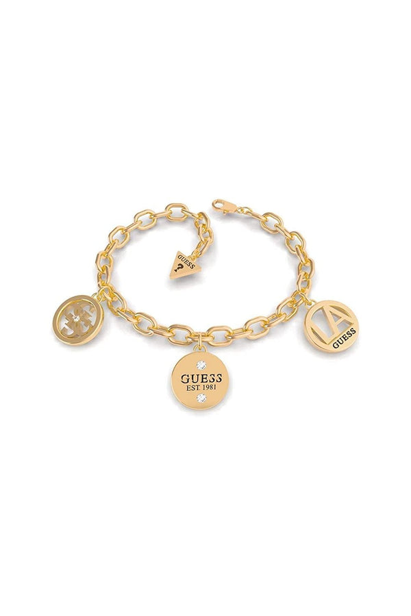 Guess Crystal Charms Bracelet UBB79051